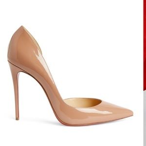 Christian Louboutin IRiza 100 Patent F008 Poudre
